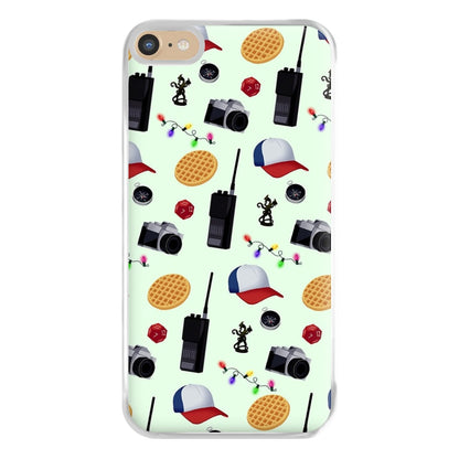 Cartoon Stranger Object Phone Case for iPhone 6 Plus / 7 Plus / 8 Plus