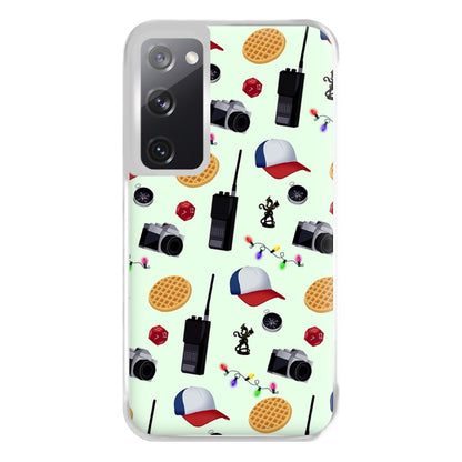 Cartoon Stranger Object Phone Case for Galaxy S20FE