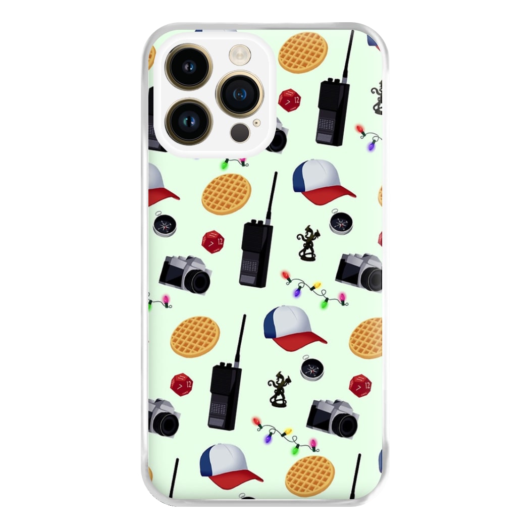 Cartoon Stranger Object Phone Case for iPhone 14 Pro Max