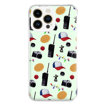 Cartoon Stranger Object Phone Case for iPhone 14 Pro Max