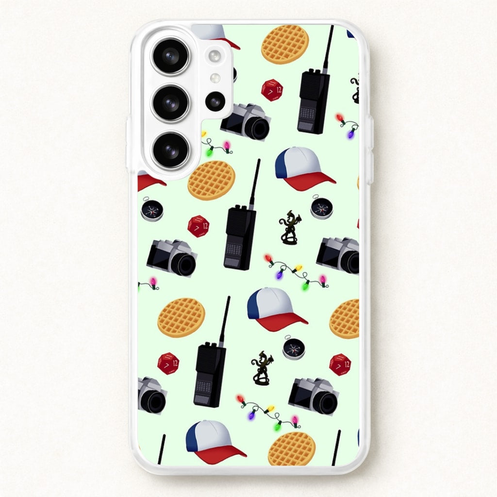 Cartoon Stranger Object Phone Case for Galaxy S26 Ultra