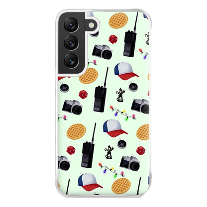 Cartoon Stranger Object Phone Case for Galaxy S22 Plus