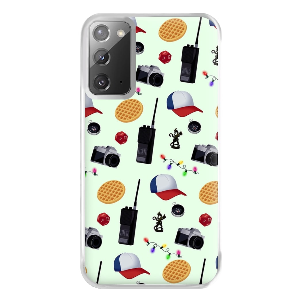 Cartoon Stranger Object Phone Case for Galaxy Note 20 Ultra