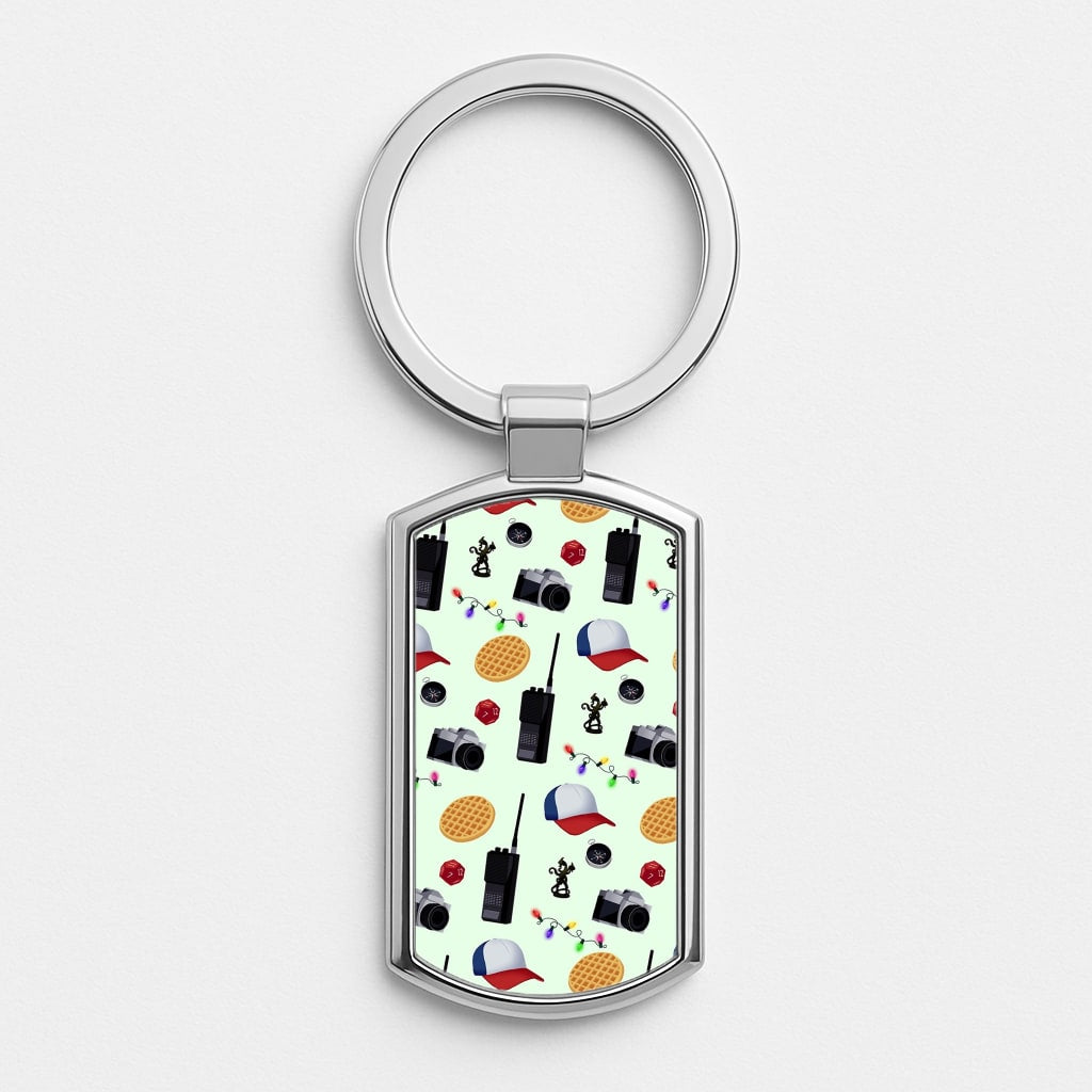 Cartoon Stranger Object Luxury Keyring