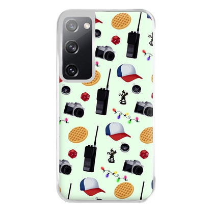 Cartoon Stranger Object Phone Case for Galaxy S20