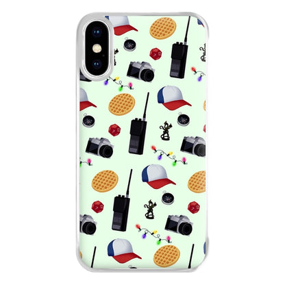 Cartoon Stranger Object Phone Case for iPhone XS Max