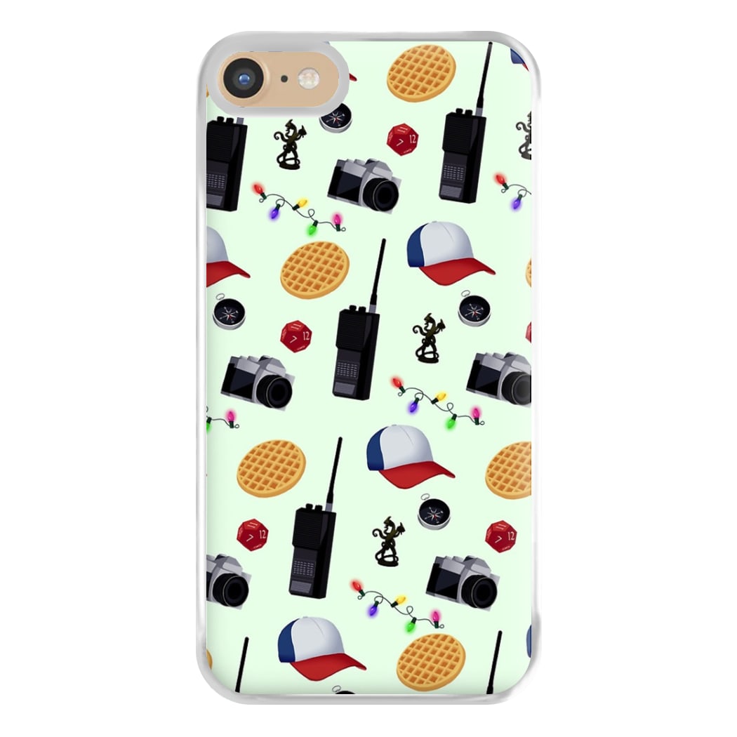 Cartoon Stranger Object Phone Case for iPhone 6 / 7 / 8 / SE