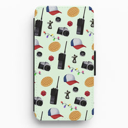 Cartoon Stranger Object Flip / Wallet Phone Case