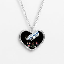Van Flip Heart Necklace