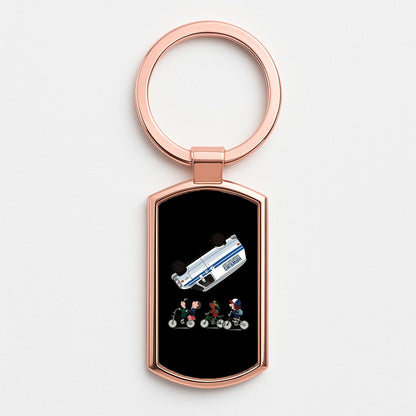 Van Flip Rose Gold Keyring