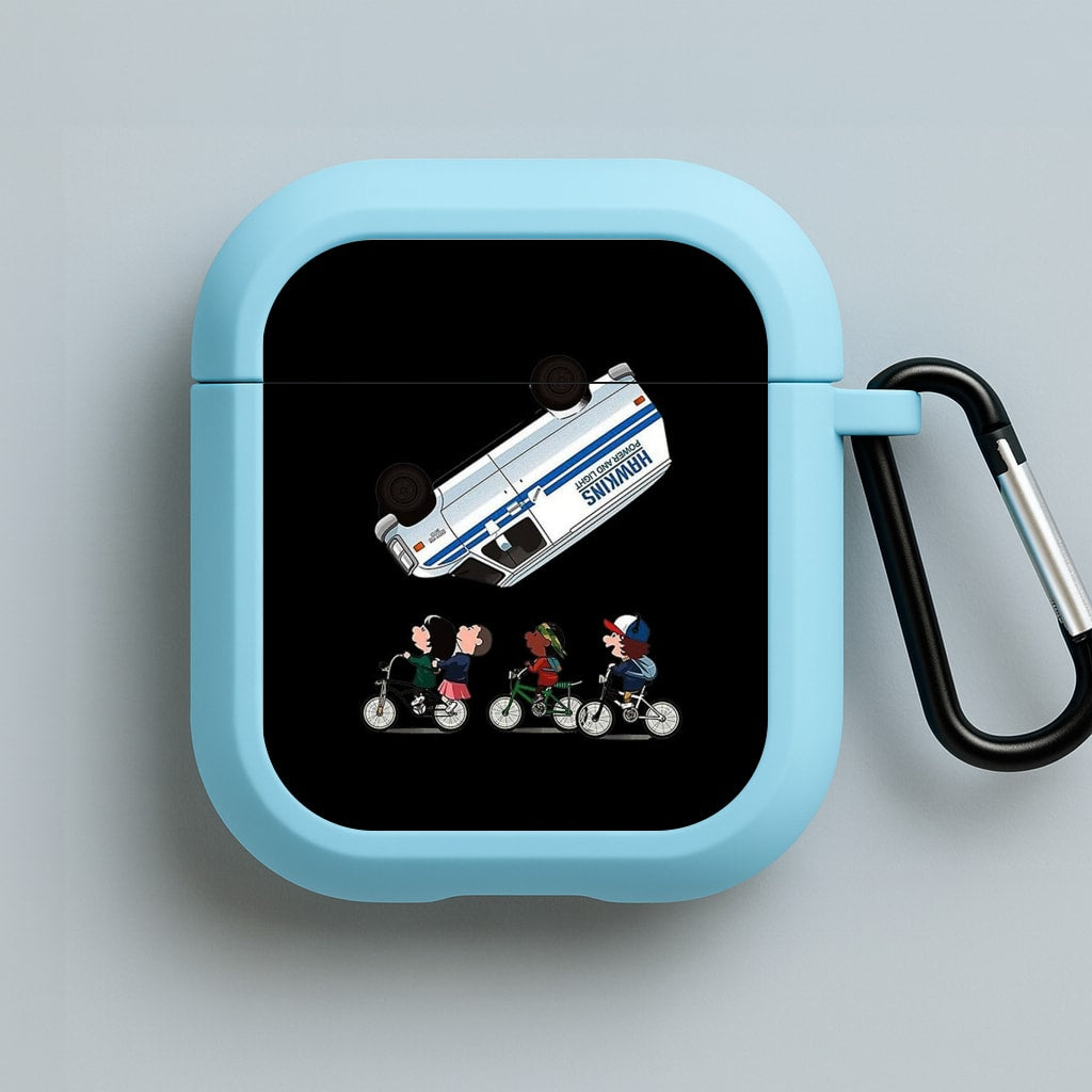 Van Flip Blue AirPods Case