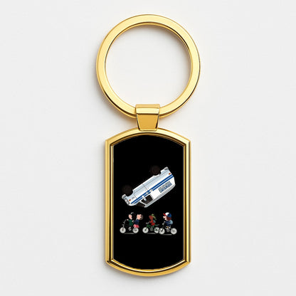 Van Flip Gold Keyring