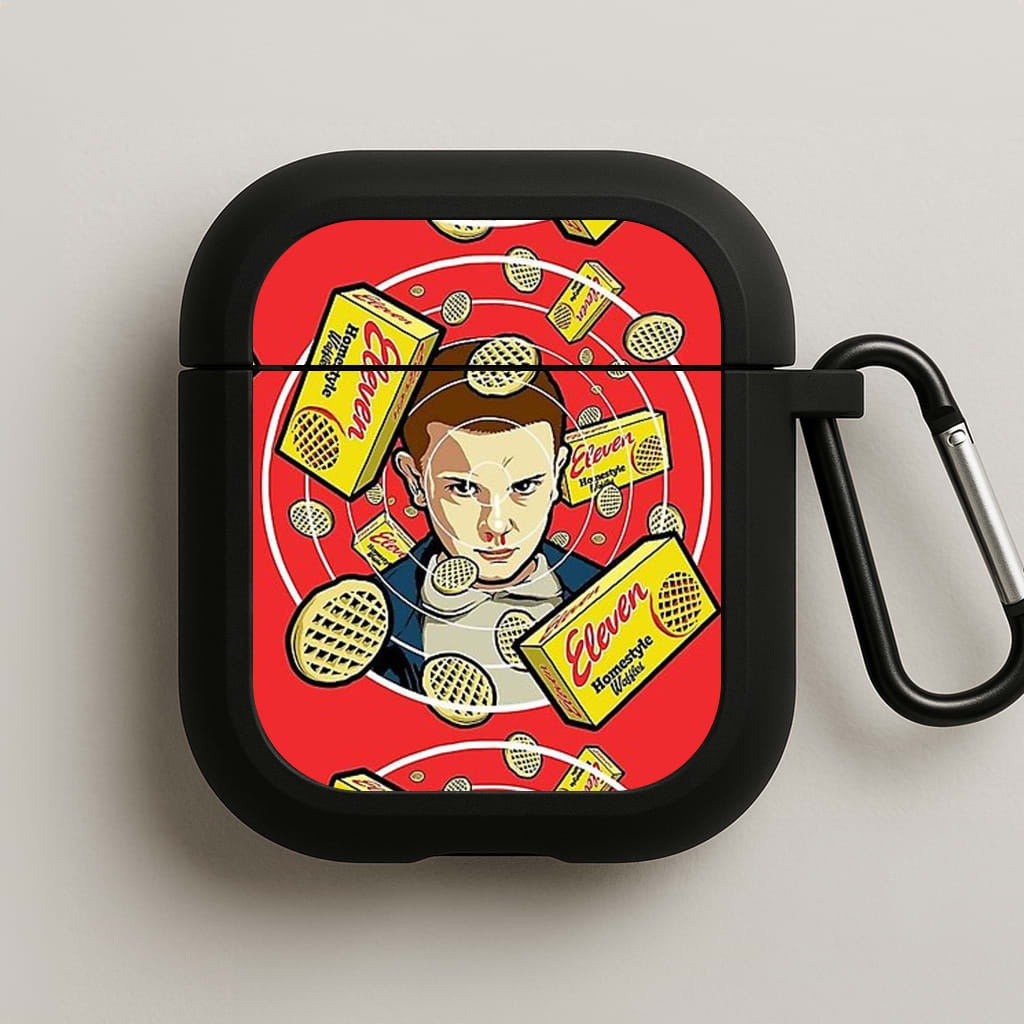 Eleven and Waffles AirPods Case