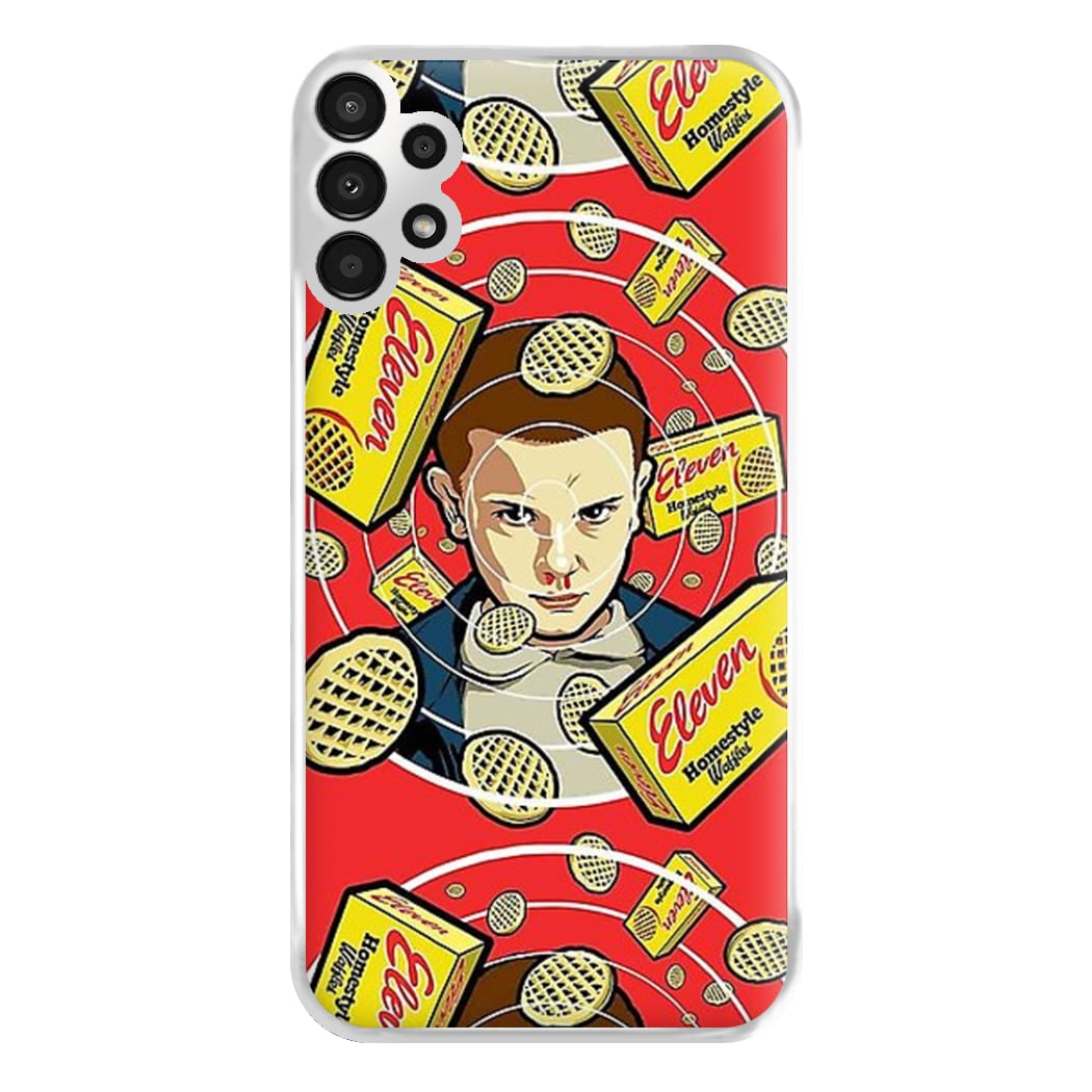 Eleven and Waffles Phone Case for Galaxy A13