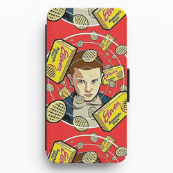Eleven and Waffles Flip / Wallet Phone Case