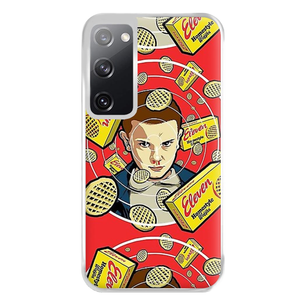 Eleven and Waffles Phone Case for Galaxy S20