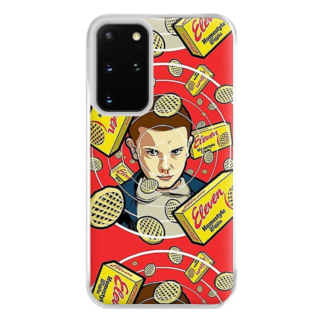 Eleven and Waffles Phone Case for Galaxy S20 Plus