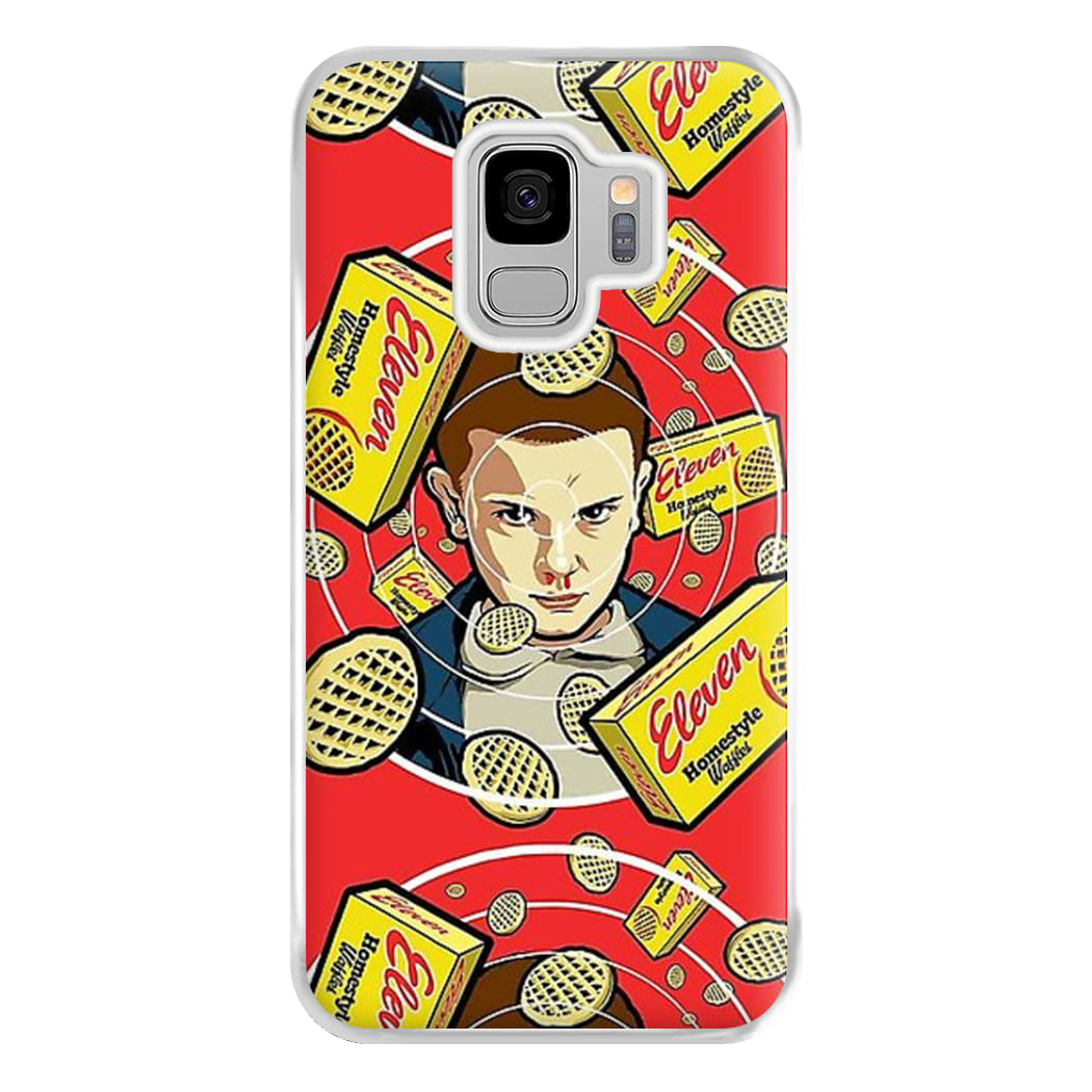 Eleven and Waffles Phone Case for Galaxy S9 Plus