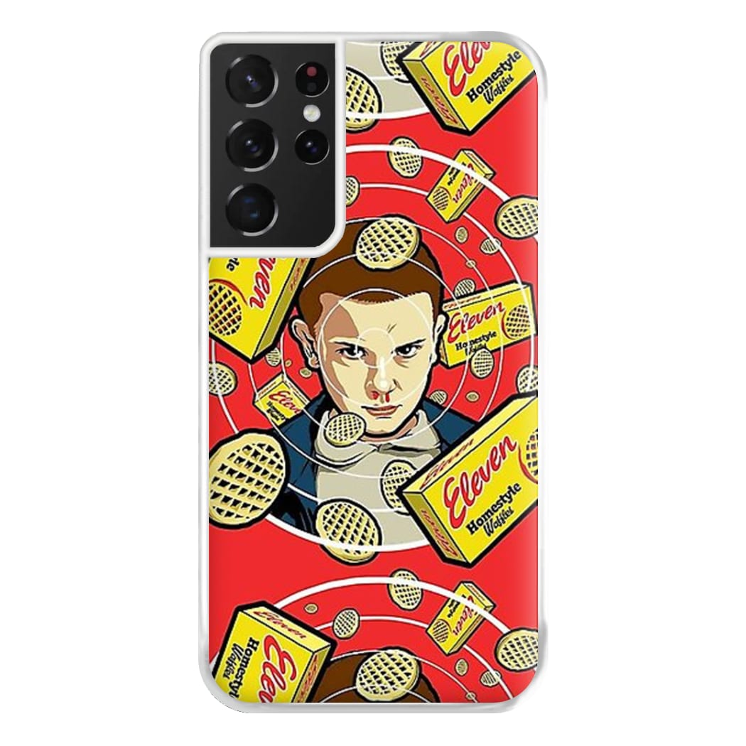 Eleven and Waffles Phone Case for Galaxy S21 Ultra