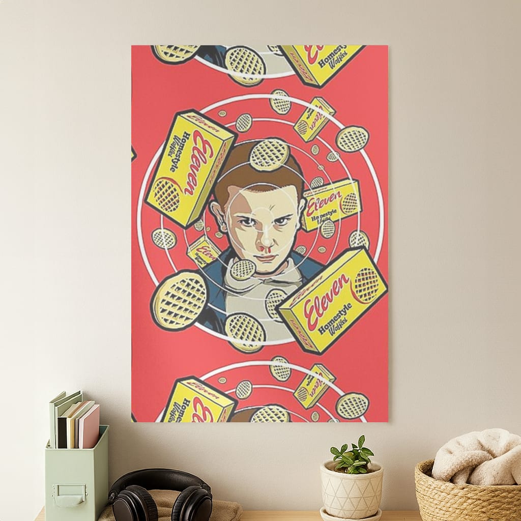 Eleven and Waffles Poster