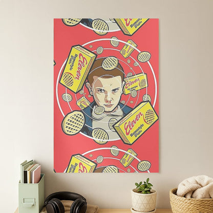 Eleven and Waffles Poster