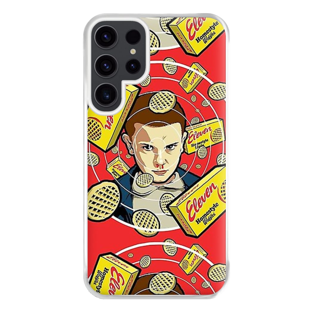 Eleven and Waffles Phone Case for Galaxy S23 Ultra