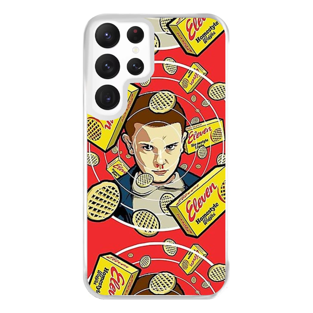 Eleven and Waffles Phone Case for Galaxy S22 Ultra