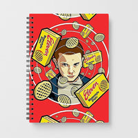 Eleven and Waffles Notebook