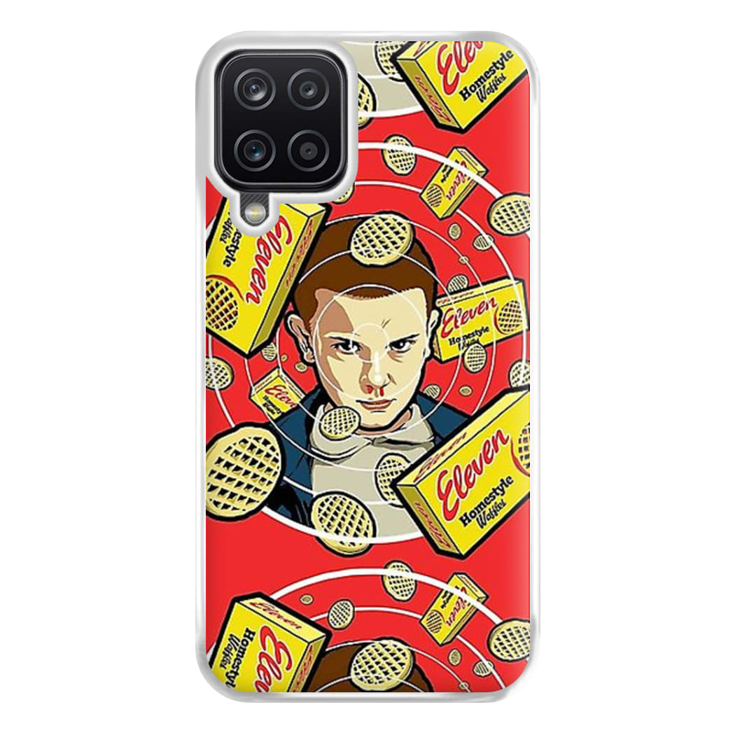 Eleven and Waffles Phone Case for Galaxy A12