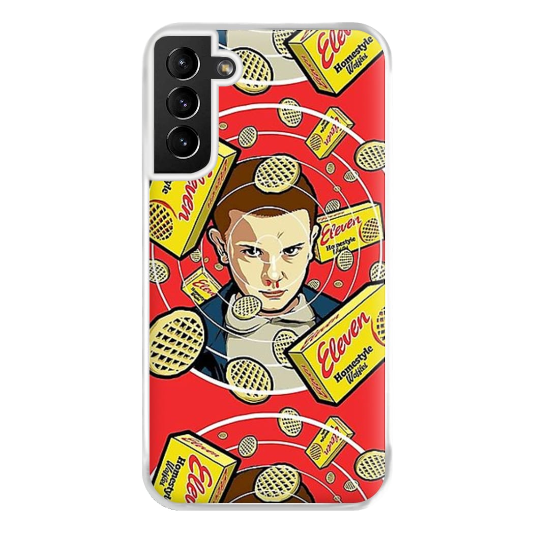 Eleven and Waffles Phone Case for Galaxy S21 Plus