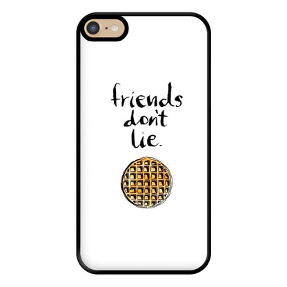 Friends Don't Lie Waffle Phone Case for iPhone 6 Plus / 7 Plus / 8 Plus