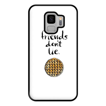 Friends Don't Lie Waffle Phone Case for Galaxy S9 Plus