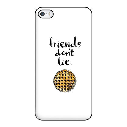 Friends Don't Lie Waffle Phone Case for iPhone 5 / 5s / SE 2016