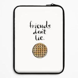 Friends Don't Lie Waffle Universal Laptop Sleeve