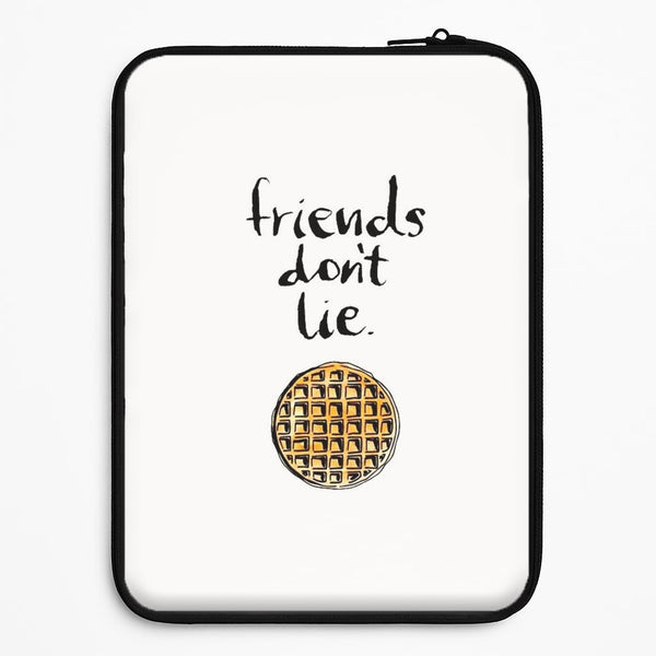 Friends Don't Lie Waffle Universal Laptop Sleeve