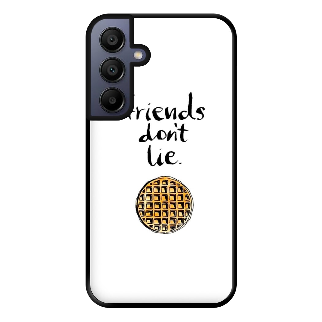 Friends Don't Lie Waffle Phone Case for Galaxy A15