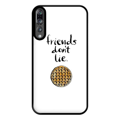 Friends Don't Lie Waffle Phone Case for Huawei P20 Pro