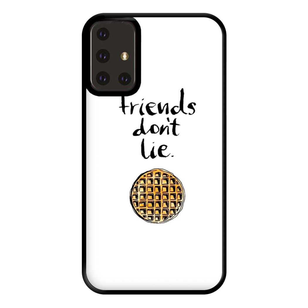 Friends Don't Lie Waffle Phone Case for Galaxy A71