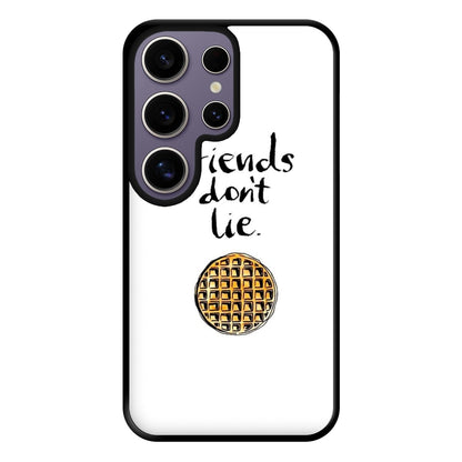 Friends Don't Lie Waffle Phone Case for Galaxy S25 Ultra