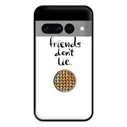 Friends Don't Lie Waffle Phone Case for Google Pixel 7 Pro