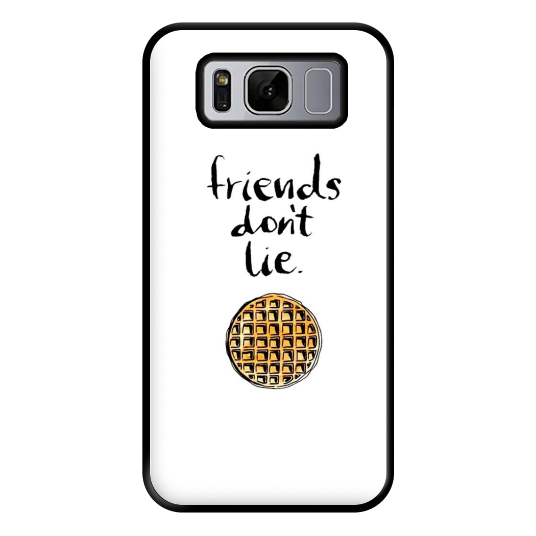 Friends Don't Lie Waffle Phone Case for Galaxy S8 Plus