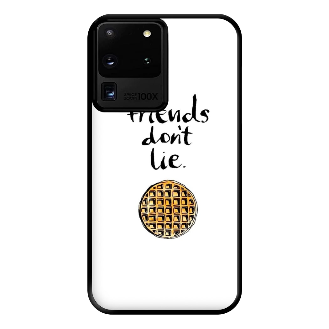 Friends Don't Lie Waffle Phone Case for Galaxy S20 Ultra