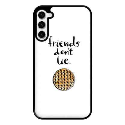 Friends Don't Lie Waffle Phone Case for Galaxy S23 Plus