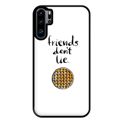 Friends Don't Lie Waffle Phone Case for Huawei P30 Pro