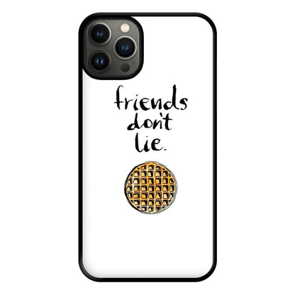 Friends Don't Lie Waffle Phone Case for iPhone 13