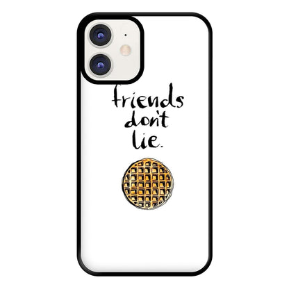 Friends Don't Lie Waffle Phone Case for iPhone 12 / 12 Pro