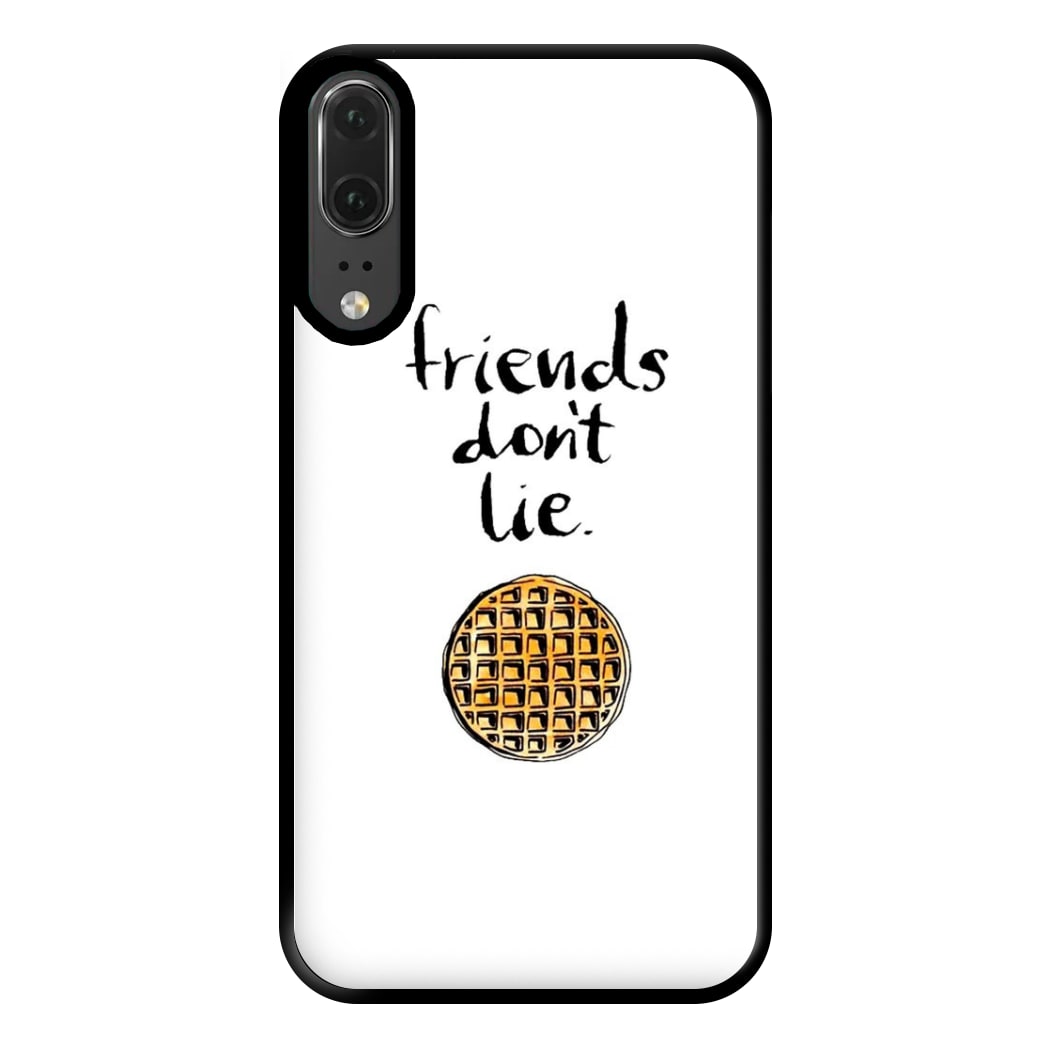 Friends Don't Lie Waffle Phone Case for Huawei P20