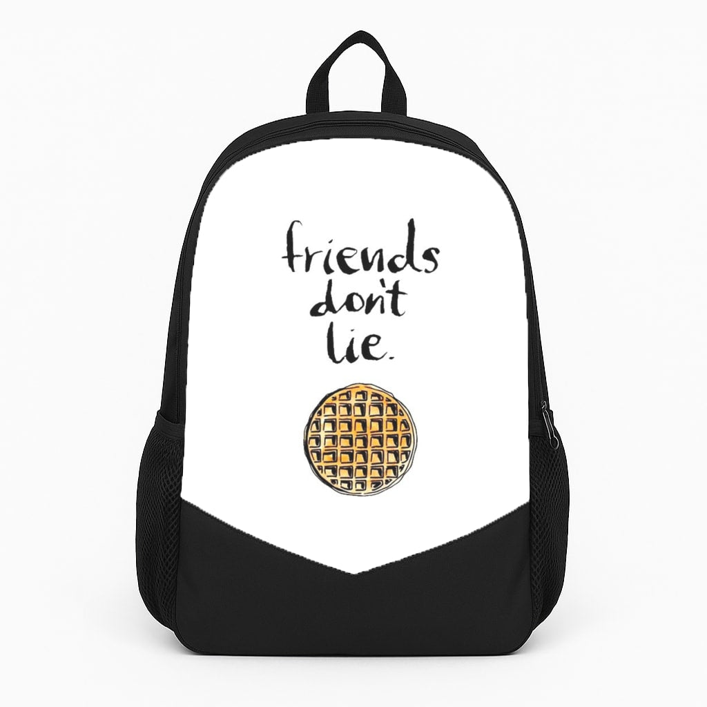 Friends Don't Lie Waffle Backpack