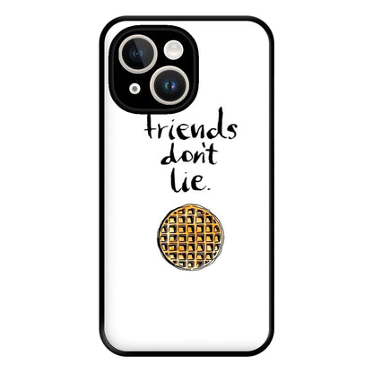 Friends Don't Lie Waffle Phone Case for iPhone 14 Plus