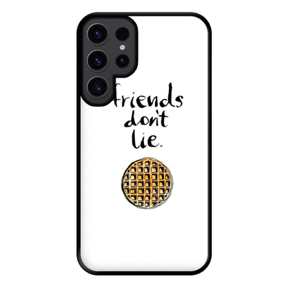 Friends Don't Lie Waffle Phone Case for Galaxy S23 Ultra